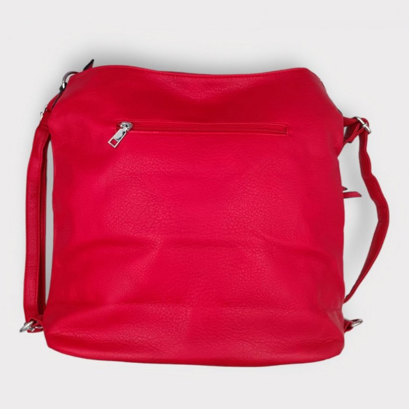 Červený kabelko-batoh Multi